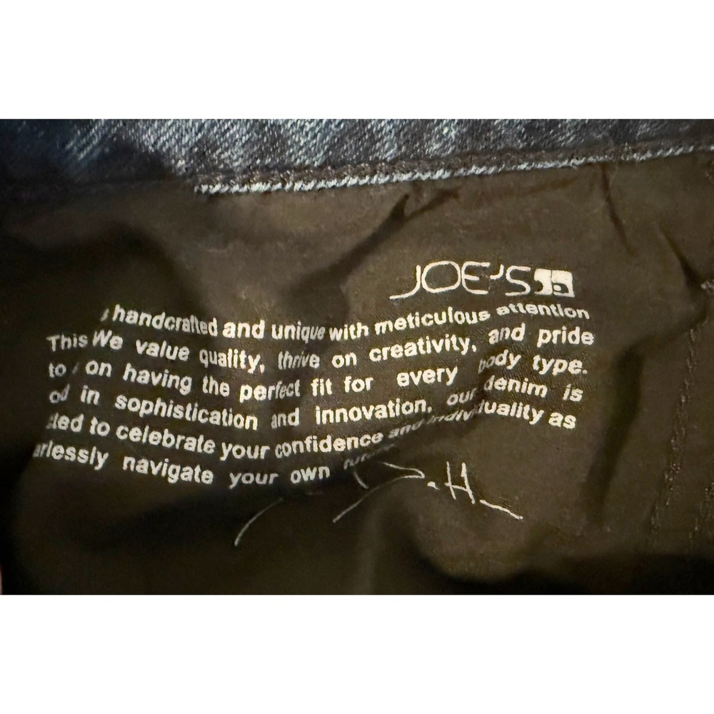 Joe's Jeans The Lara Women's Cigarette Ankle Jeans | Flat Waist 17" | 28" Inseam - Picture 4 of 7